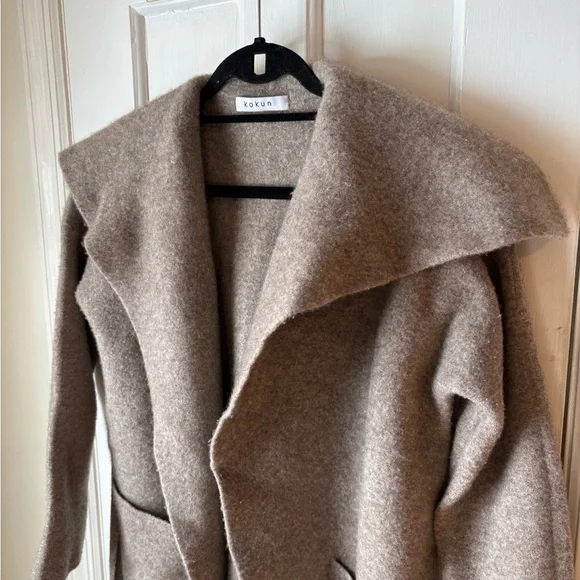 Kokun Wool Coat - Picture 3 of 6